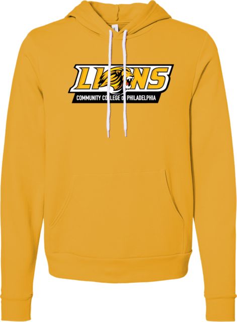 CC of Philadelphia Bella + Canvas Fleece Hood Primary Lions Athletic Mark - ONLINE ONLY