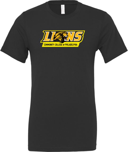 CC of Philadelphia Bella + Canvas Jersey Cotton T Shirt Primary Lions Athletic Mark - ONLINE ONLY