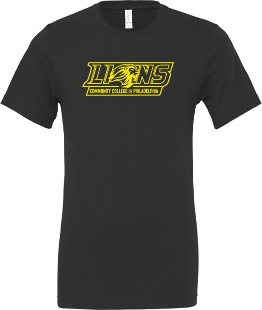 CC of Philadelphia Bella + Canvas Jersey Cotton T Shirt Primary Lions Athletic Mark - ONLINE ONLY