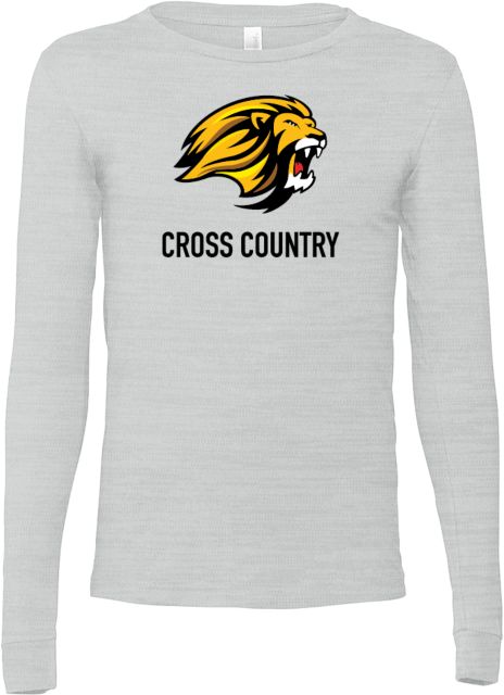CC of Philadelphia Bella + Canvas Ash Jersey Cotton Long Sleeve T Shirt CCP Cross Country - ONLINE ONLY