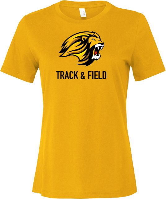 CC of Philadelphia Bella + Canvas Womens Relaxed Cotton T Shirt CCP Track and Field - ONLINE ONLY