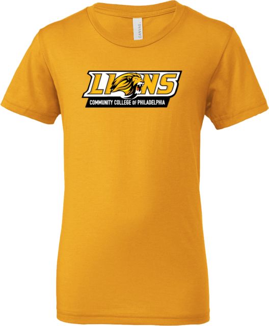 CC of Philadelphia Bella + Canvas Youth Jersey T Shirt Primary Lions Athletic Mark - ONLINE ONLY