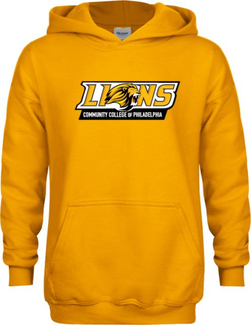 CC of Philadelphia Youth Fleece Hoodie Primary Lions Athletic Mark - ONLINE ONLY