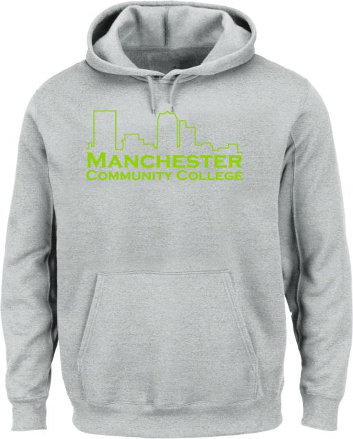 Manchester CC Extended Hoodie Manchester CC Primary Mark - PLUS - ONLINE ONLY