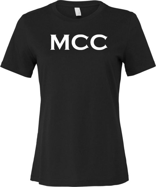 Manchester CC Bella + Canvas Womens Relaxed Cotton T Shirt MCC Wordmark - ONLINE ONLY