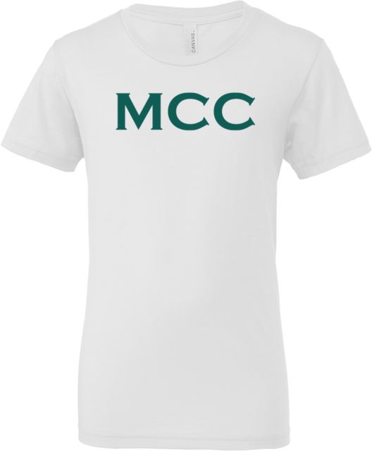 Manchester CC Bella + Canvas Youth Jersey T Shirt MCC Wordmark - ONLINE ONLY
