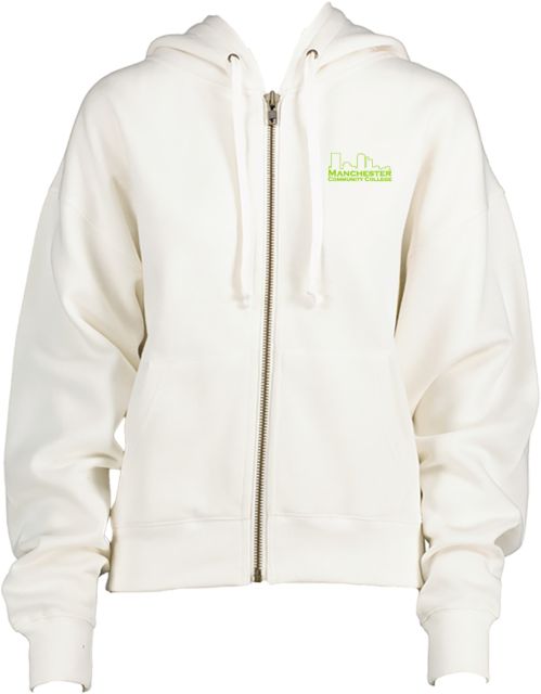 Manchester CC ENZA Womens Boxy Full Zip Hood Manchester CC Primary Mark - ONLINE ONLY
