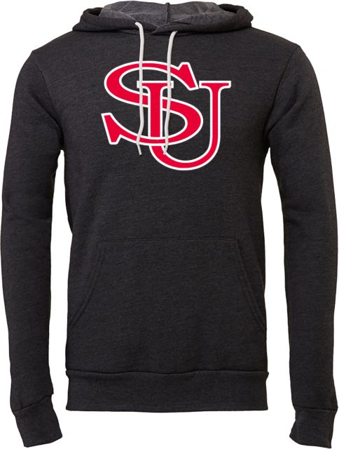 Shippensburg Bella + Canvas Heather Fleece Hood Shippensburg University SU - ONLINE ONLY