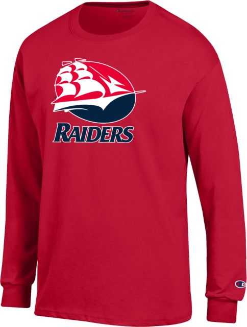 Shippensburg Champion Long Sleeve T Shirt Shippensburg University Raiders Athletics Mark - ONLINE ONLY