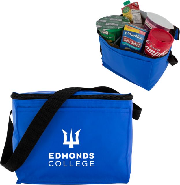 Edmonds College Six Pack Cooler Edmonds College Wordmark - ONLINE ONLY