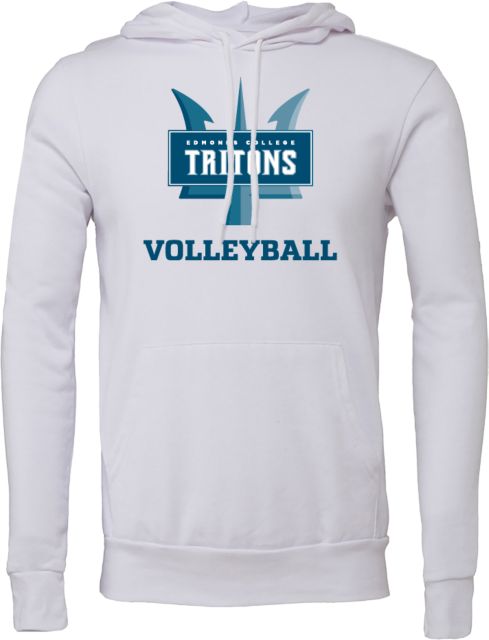Edmonds College Bella + Canvas Fleece Hood Edmonds College Volleyball - ONLINE ONLY