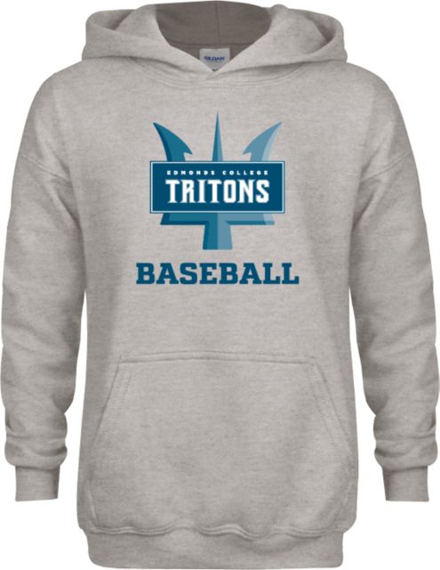 Edmonds College Youth Fleece Hood Edmonds College Baseball - ONLINE ONLY