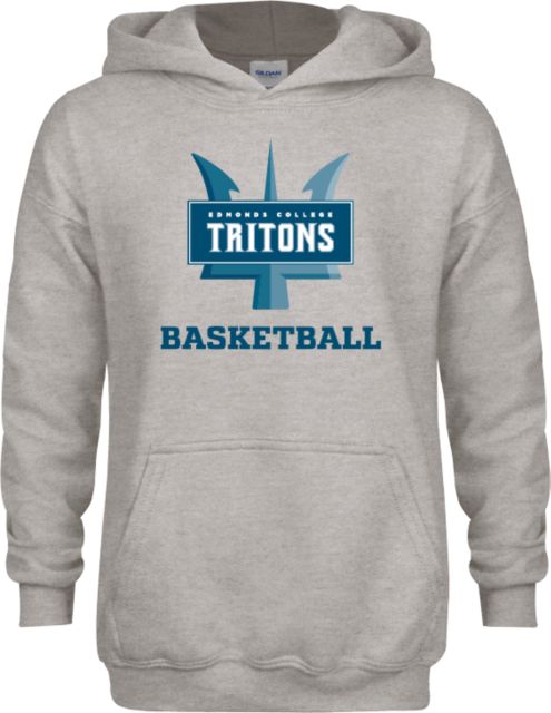 Edmonds College Youth Fleece Hood Edmonds College Basketball - ONLINE ONLY