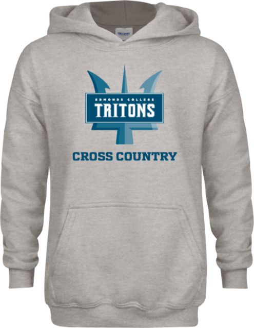 Edmonds College Youth Fleece Hood Edmonds College Cross Country - ONLINE ONLY