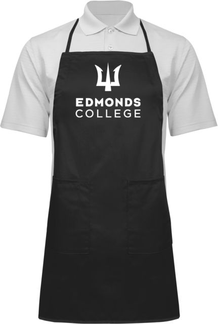 Edmonds College Full Length Apron Edmonds College Wordmark - ONLINE ONLY