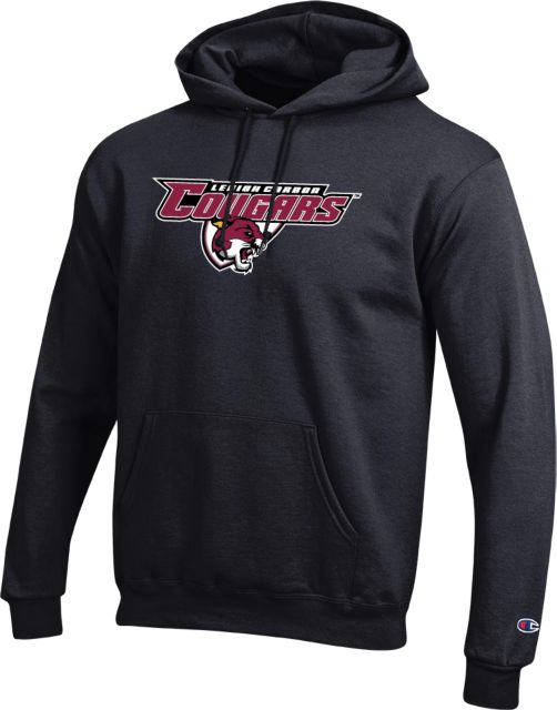 Lehigh Champion Fleece Hoodie Lehigh Cougars Mark - ONLINE ONLY