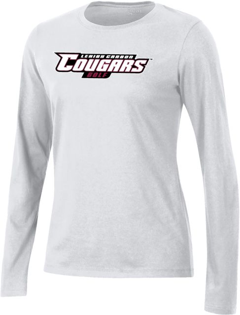 Lehigh Gear Womens Long Sleeve Tee Lehigh Cougars Golf Athletic Mark - ONLINE ONLY