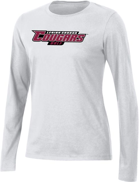 Lehigh Gear Womens Long Sleeve Tee Lehigh Cougars Golf Athletic Mark - ONLINE ONLY