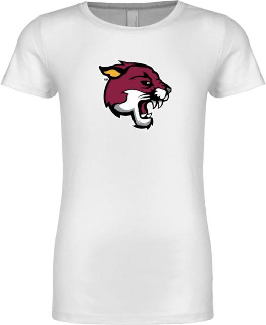 Lehigh Next Level Girls Fashion Fit T Shirt Lehigh Cougars Mascot Athletic - ONLINE ONLY