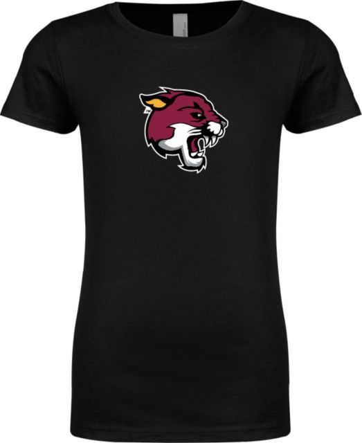 Lehigh Next Level Girls Fashion Fit T Shirt Lehigh Cougars Mascot Athletic - ONLINE ONLY