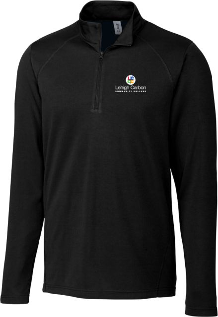 Lehigh Clique Ice Pique Half Zip LCCC Institutional Mark Stacked - ONLINE ONLY