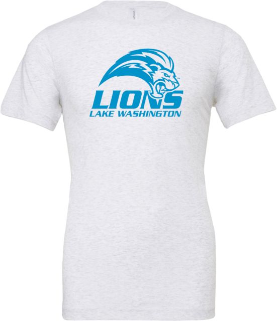 Lake Washington Bella + Canvas Jersey Cotton T Shirt Lake Washington Mascot Mark - ONLINE ONLY
