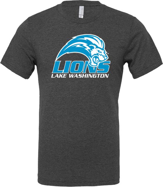 Lake Washington Bella + Canvas Dark CVC T Shirt Lake Washington Mascot Mark - ONLINE ONLY
