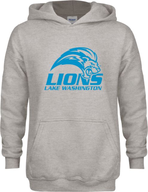 Lake Washington Youth Fleece Hood Lake Washington Mascot Mark - ONLINE ONLY