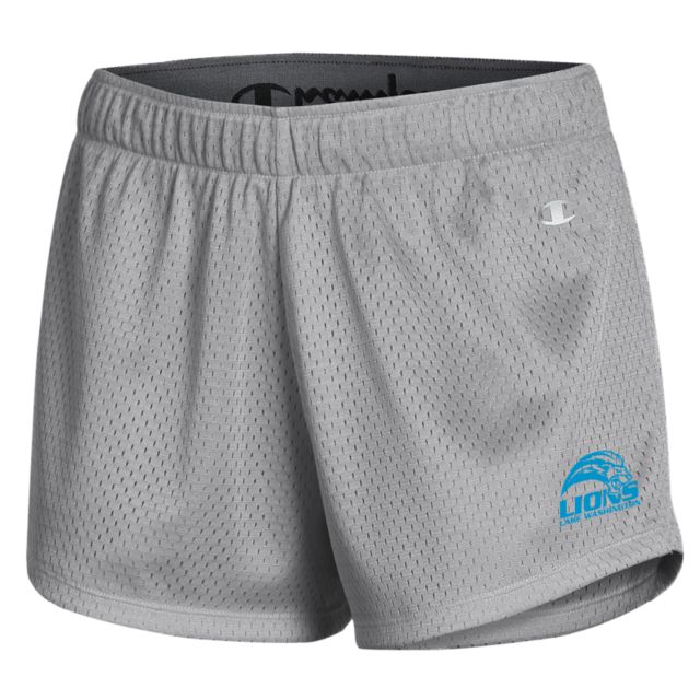 Lake Washington Champion Womens Mesh Short Lake Washington Mascot Mark - ONLINE ONLY