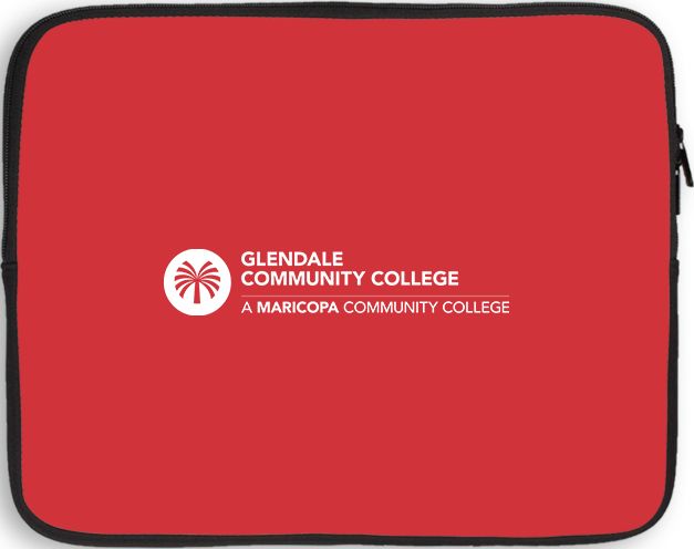 Glendale 10 inch Neoprene iPad/Tablet Sleeve Primary Mark - ONLINE ONLY