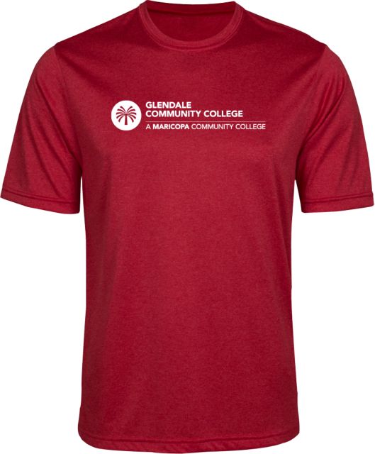 Glendale Performance Heather Contender Tee Primary Mark - ONLINE ONLY