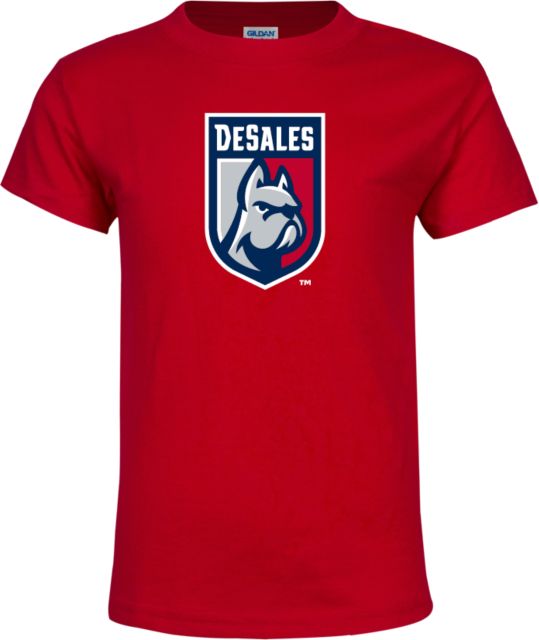 DeSales Youth T Shirt Desales Shield w/ Bulldog - ONLINE ONLY