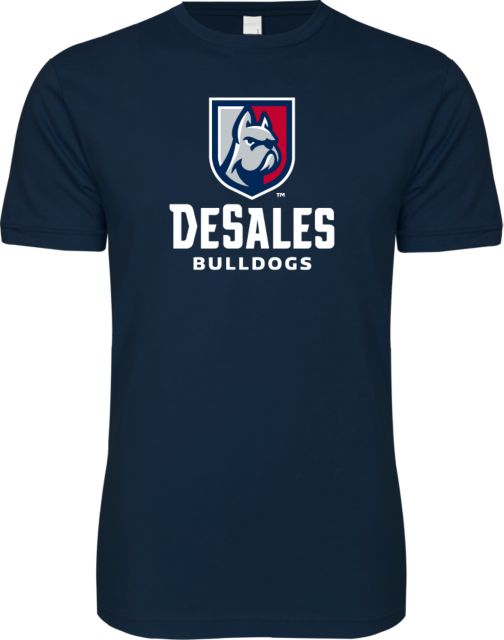 DeSales University Bulldogs Performance Cotton Short Sleeve Tee