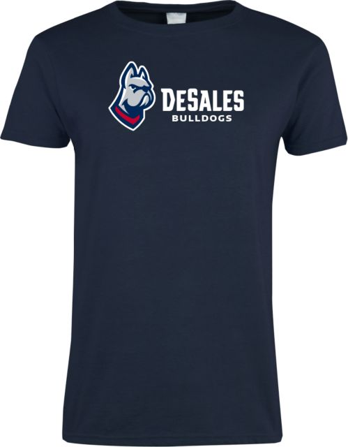 DeSales Ladies T Shirt DeSales Bulldogs w/ Bulldog Head - ONLINE ONLY