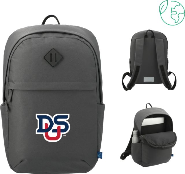 DeSales Repreve Ocean Commuter Computer Backpack DSU Ligature - ONLINE ONLY
