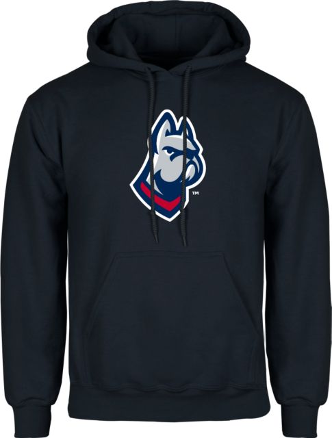 DeSales Fleece Hoodie Bulldog Head - ONLINE ONLY