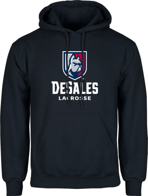 DeSales Fleece Hoodie Lacrosse - ONLINE ONLY