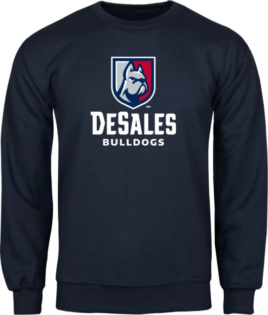 DeSales Fleece Crew Primary Logo - ONLINE ONLY