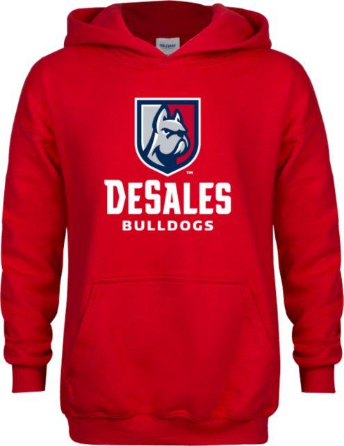 DeSales Youth Fleece Hoodie Primary Logo - ONLINE ONLY