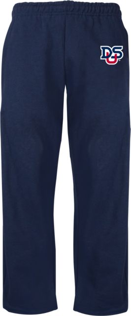 DeSales Fleece Open Bottom Pant DSU Ligature - ONLINE ONLY