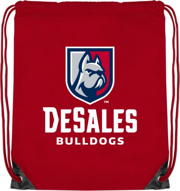 DeSales Drawstring Backpack Primary Logo - ONLINE ONLY