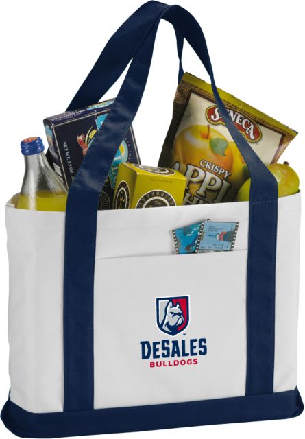 DeSales Contender Canvas Tote Primary Logo - ONLINE ONLY