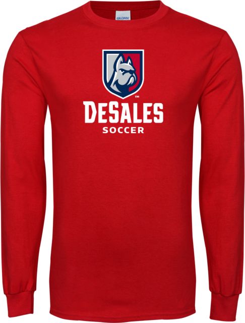 DeSales Long Sleeve T Shirt Soccer - ONLINE ONLY
