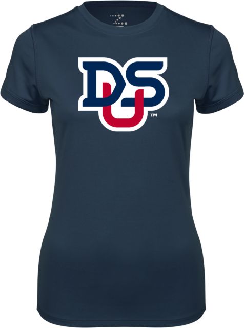DeSales Ladies Syntrel Performance Tee DSU Ligature - ONLINE ONLY
