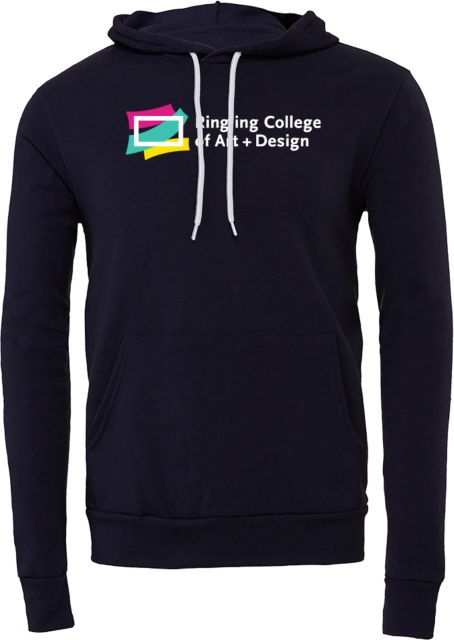 Ringling School Bella + Canvas Fleece Hood Ringling College of Art and Design Variation 1 - ONLINE ONLY