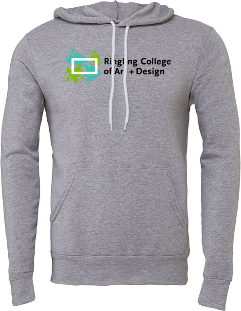 Ringling School Bella + Canvas Fleece Hood Ringling College of Art and Design Variation 5 - ONLINE ONLY