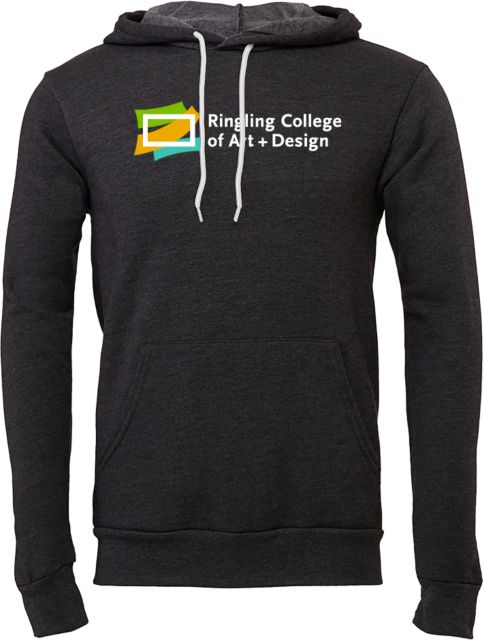 Ringling School Bella + Canvas Fleece Hood Ringling College of Art and Design Variation 3 - ONLINE ONLY