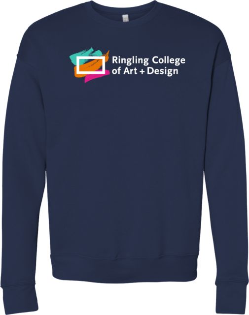 Ringling School Bella + Canvas Fleece Crew Ringling College of Art and Design Variation 8 - ONLINE ONLY