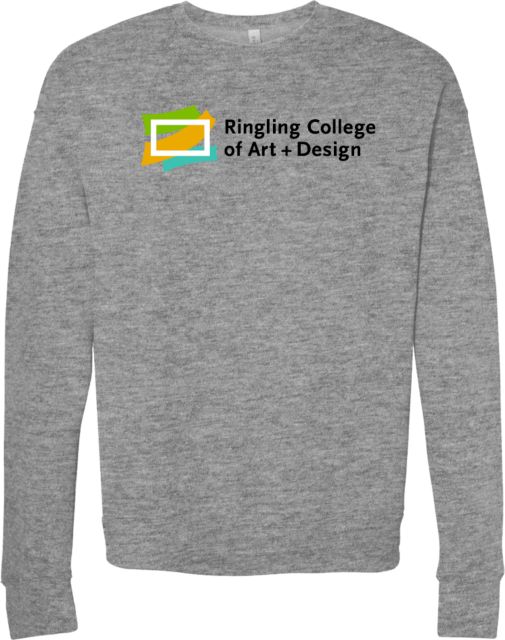 Ringling School Bella + Canvas Fleece Crew Ringling College of Art and Design Variation 3 - ONLINE ONLY