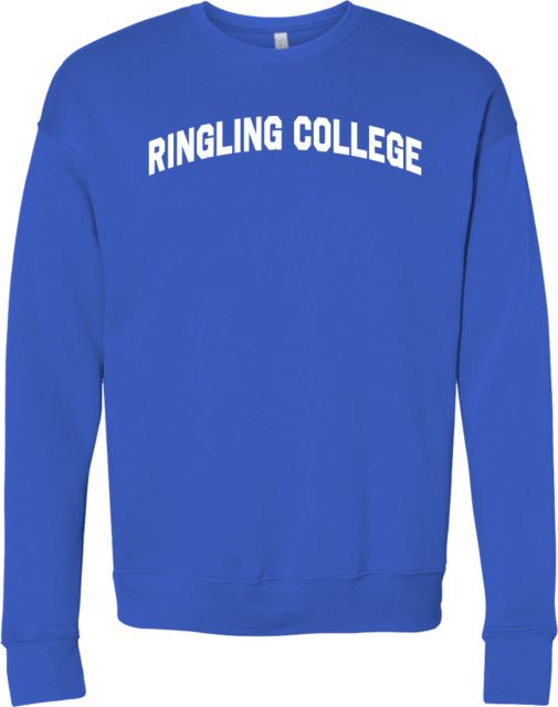 Ringling School Bella + Canvas Fleece Crew Arched Ringling College - ONLINE ONLY